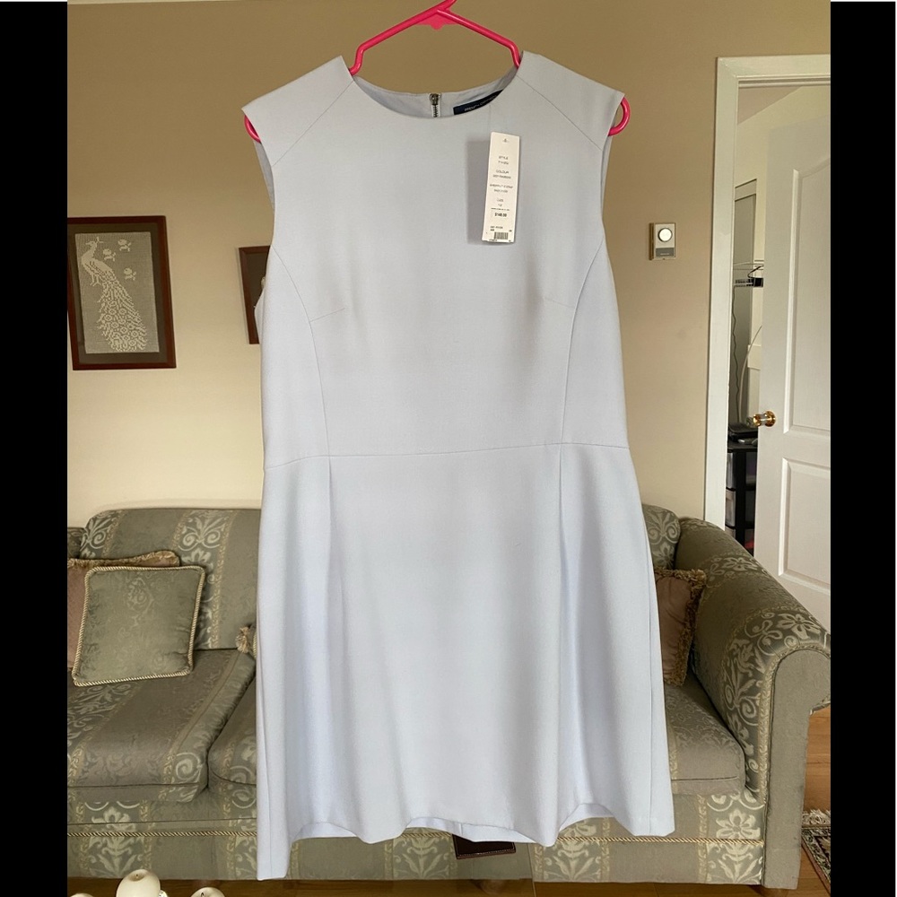 FCUK French connection baby blue dress size 12